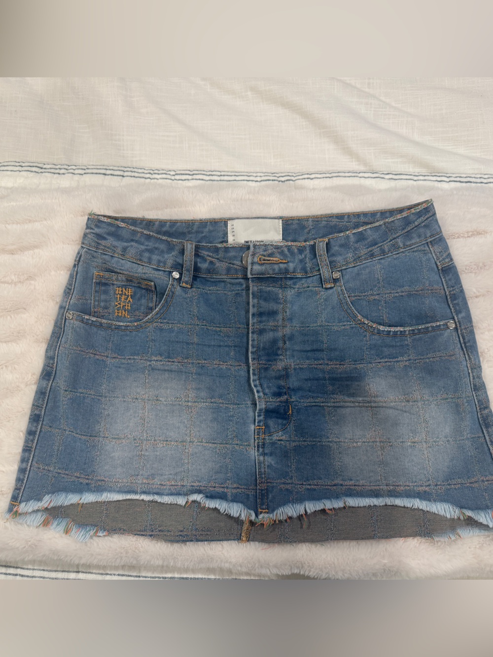 Free People - OneTeaspoon Junkyard Denim Mini Skirt